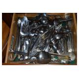 Drawer Contents Lot: Flatware - Nobility Plate, SS