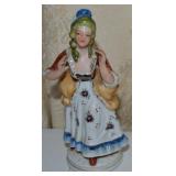 Vintage Occupied Japan Porcelain Peasant Girl