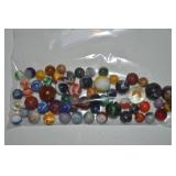 Collection of Antique / Vtg (mostly) Glass Marbles