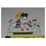 Vintage Japan Cats Kittens IA State Fair Souvenir