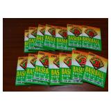 (14) 1991 Bowman Baseball Bubble Gum Packs