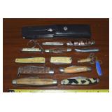 Lot of Pocket & Keychain Knives w/ Multi Tool