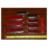 (9) Swiss Army Style Tool Knives w/ 1 Victorinox