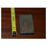 WWI-era Gott Mit Uns Brass Match Safe Holder