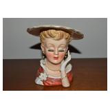 1961 Inarco E-241 Glamour Girl Lady Head Vase