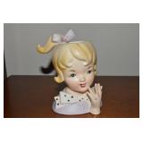 1963 Inarco E-1060 Blonde Ponytail Girl w/ Wedding