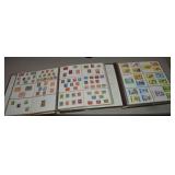 (2) Large Binders Full of Postage Stamps (Foreign)