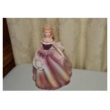 Vtg Napco Ware C-7121 Lady in Dress Planter 8