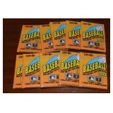 (10) O-Pee-Chee Baseball Bubble Gum Card Packs