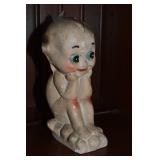 Vintage Chalkware Kewpie Doll Figure 6 3/8