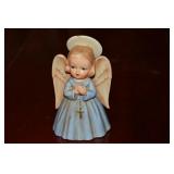 Vtg Japan Porcelain Angel Figure 5.25t