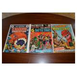 (3) Vintage Comic Books: DC War Stories, Kamandi
