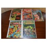 (5) Vintage Comic Books: Space Adventures, Marvel