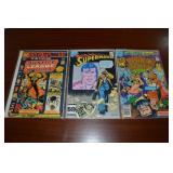 (3) Vintage Comic Books: Justice League + Society