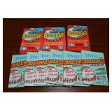 (9) Donruss Baseball Card Packs 1988 & 1991