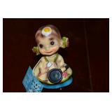 Vtg Josef Originals Wee Folks Cook Figure 4.5t