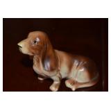 Vintage Ceramic Dog Figure 4.5" Wide