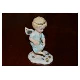 Vtg Bronson Sprinkling the Heavens Angel Figure