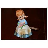 Vtg Kelvin C-775 Bisque Porcelain January Girl