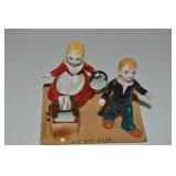 Vtg Bone China Japan E-2123 Jack & Jill Miniatures