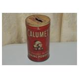 Vintage Metal Calumet Baking Powder (Cut) Bank