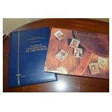 (2) Stamps Sets w/ Famous Locomotives + Legends