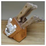 Carvel Hall Knife Block with Set +