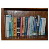 Shelf lot of Books