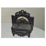 Vintage Cast Iron Match Safe