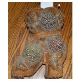 Antique Handcrafted Beaded Victorian Shoe Pin