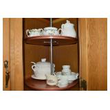 Kitchen Cabinet Contents Lot: Antique/Vintage