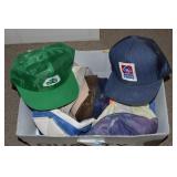 Bankers Size Box of Vintage Trucker/Snapback Hats