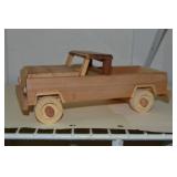 Melvin Beavers Handcrafted Wood Pickup Truck