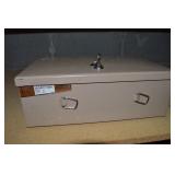 Vtg Herald Square Security Chest w/ Key