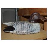 AEP Wooden Duck Decoy 12" Long