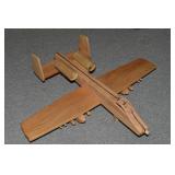 Melvin Beavers Handcrafted Wood a10 Thunderbolt II