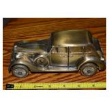 1974 Banthrico Metal Still Bank Sedan Car