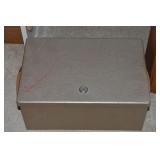 Vintage Heavy Metal Fire Safe 14 x 9.5 x 6.5