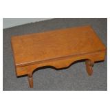 Melvin Beavers Handcrafted Wood Small Stool