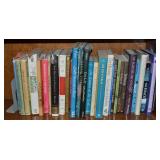 Shelf lot of Books