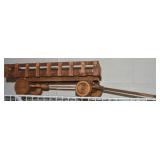 Melvin Beavers Handcrafted Wood Farm Wagon
