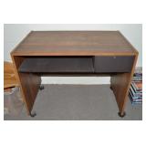 Computer Desk w/ Wheels 33 x 20 x 25.5t