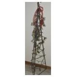 Handcrafted Wrought Iron Christmas Tree 57't