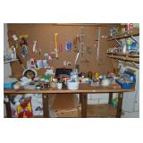 PICKERS RIGHTS: Tool Bench/Pegboard/Shelves