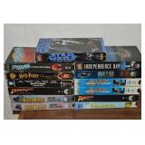 Lot of Vintage VHS Tapes: Batman Star Wars +