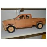 Melvin Beavers Handcrafted Wood Pickup Truck w/
