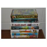 Lot of Vintage VHS Children's Movies w/ Pokemon+