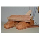 (3) Melvin Beavers Handcrafted Wood Shuttles