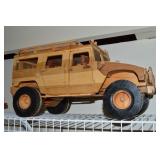 Melvin Beavers Handcrafted Wood Hummer 20.5'