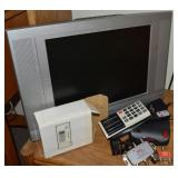 Electronics Lot w/ Sylvania 15' TV, HDTV Extender+